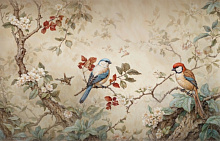 Design Studio 3D Chinoiserie birds AG-CB-001