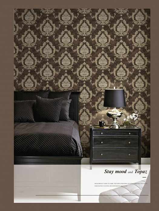 Обои в интерьере артикул 55586D, Classic, Yuanlong Обои в интерьере артикул 55586D, Classic, Yuanlong