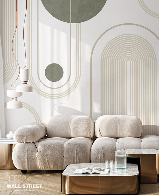 Фотообои в интерьере артикул DECO 25 6, DECO 25, Wall street