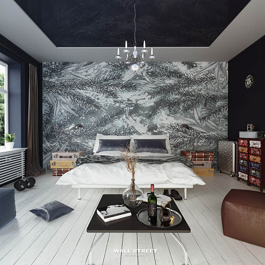 Фотообои в интерьере артикул Forest 8, FOREST, Wall street